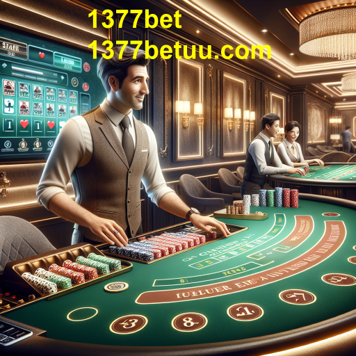 A Experiência do Cassino Ao Vivo no 1377bet